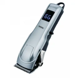 Rosberg 555R51810Q uzlādējama matu mašīnīte, 5W, DC 3.7V 1200mAh, USB uzlāde, sudraba krāsā. Uzlādējams ar USB, ar darbības indikatoru.