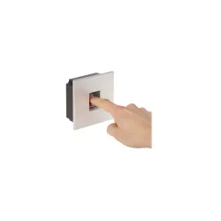 Galvenās iezīmes: Atbalsta līdz 3000 pirkstu nospiedumiem ; Barošanas avots: 5 V DC — tiek piegādāts no citiem moduļiem ; Aizsardzības