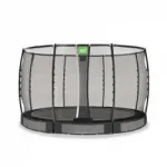 EXIT Black Leather baseins ø450x122cm ar smilšu filtra sūkni un kupolu - melns - где в риге купить колонка для мобильника spk 102 - Спорт и отдых Бассейны